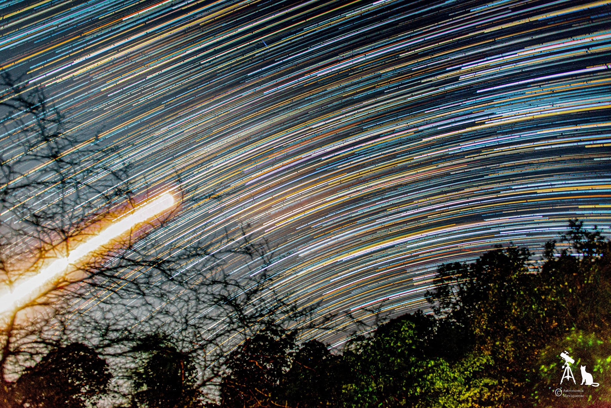 Timelapse de la Vía Láctea